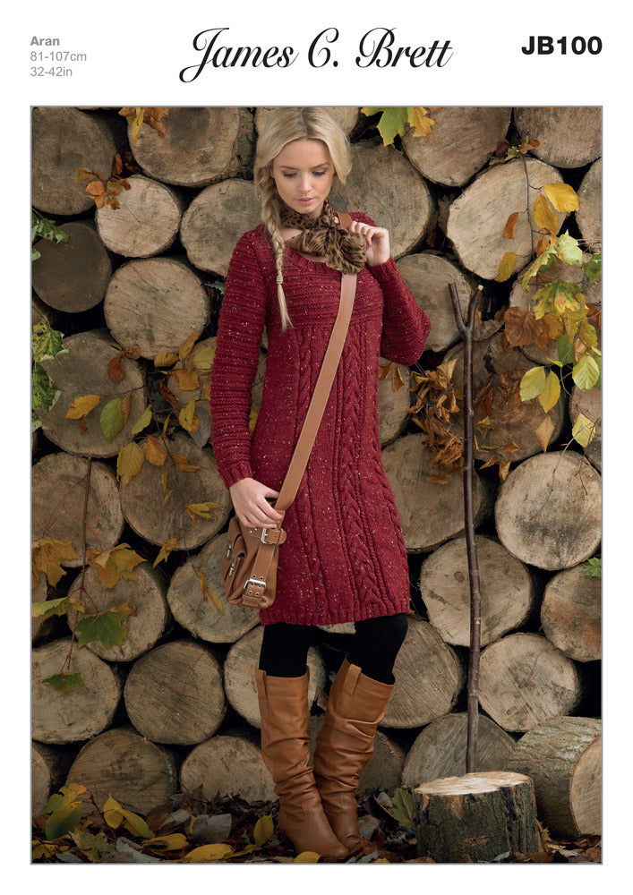 James C. Brett JB100 Sweater Dress