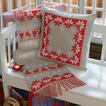 Anchor Stars Cushion Cross Stitch Kit - 42cm x 42cm