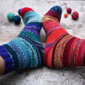 Scrappily Ever After Socks