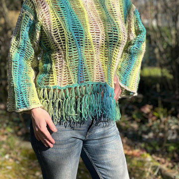 Häkelanleitung Sommersweater "Boho-Breeze"