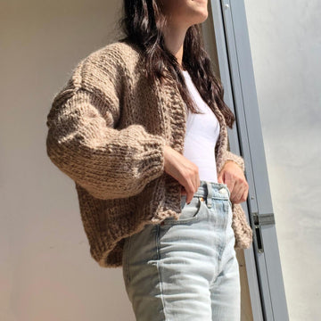 Bulky Cardigan Knitting Pattern