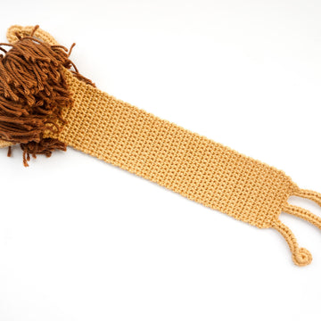 Lion Bookmark Crochet Pattern
