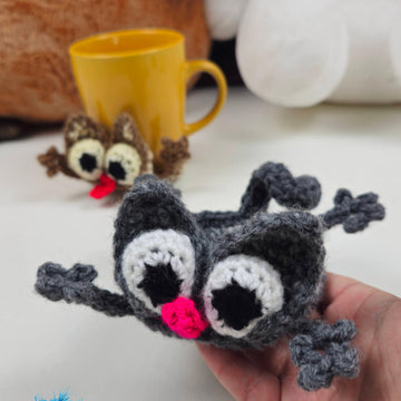 Splattered Cat Coaster