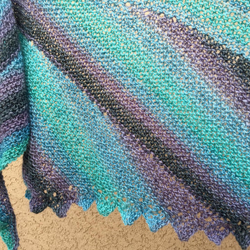 Crescent Sky Shawl