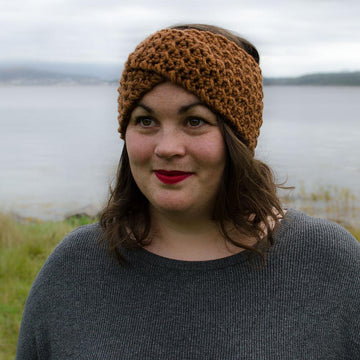 Pinecone Twist Headband