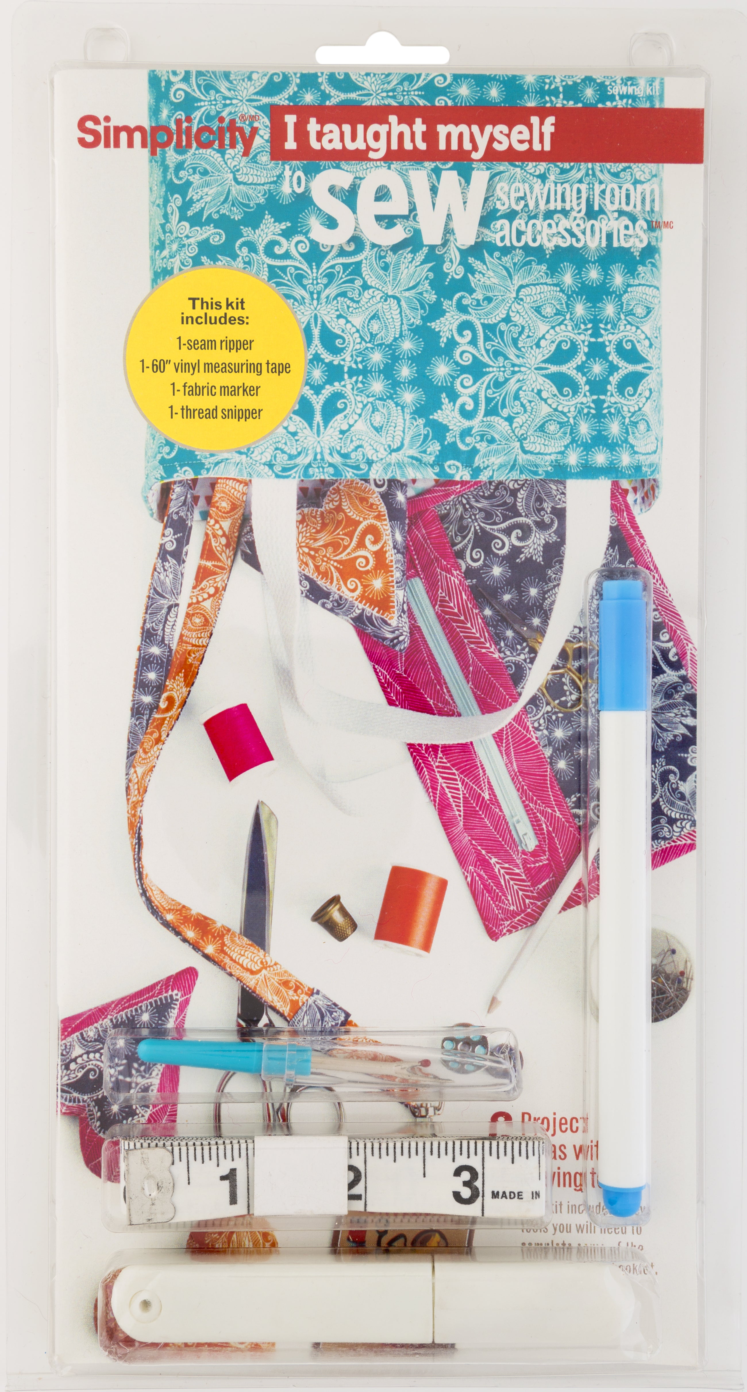 Simplicity I Taught Myself To Sew - Sewing Room Accessories