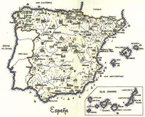 Heritage Spain Map Chartpack - Leaflet