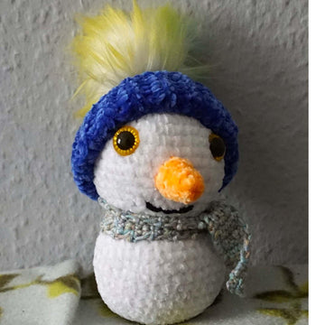 Häkelanleitung Schneemann Frosty
