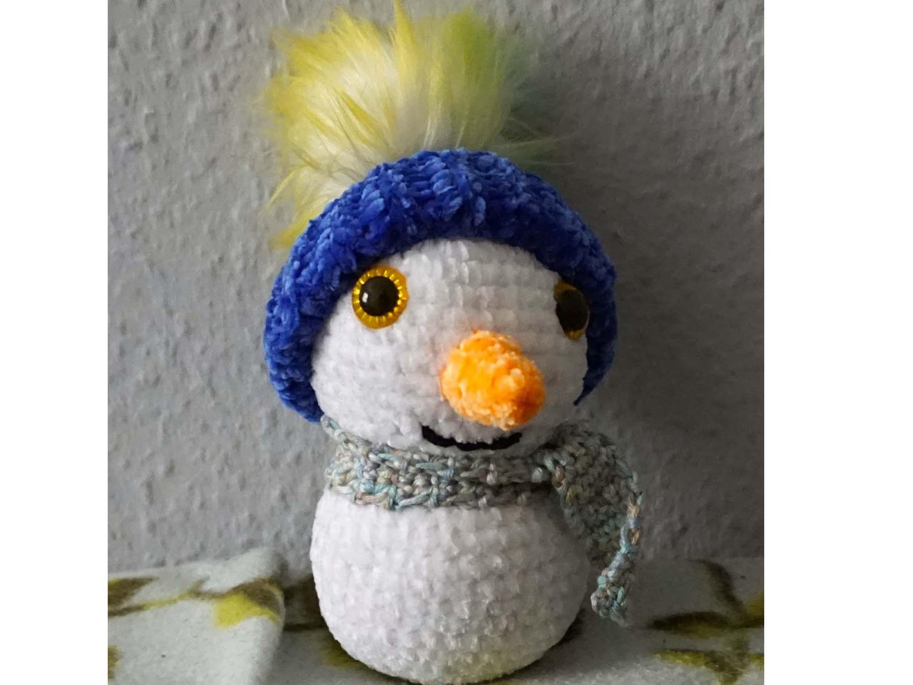 Häkelanleitung Schneemann Frosty