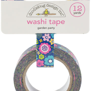 Doodlebug Washi Tape 15mmX12yd - Garden Party