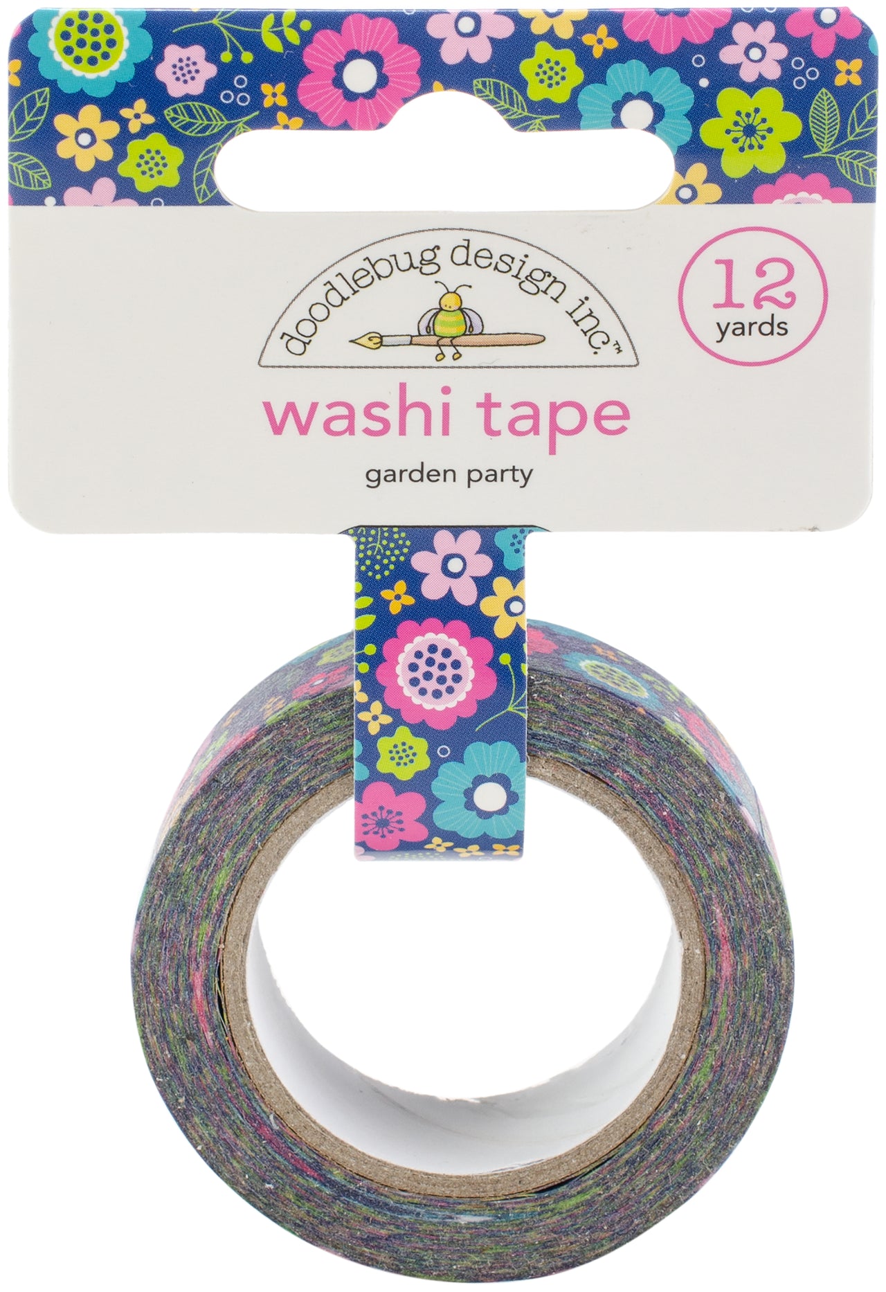 Doodlebug Washi Tape 15mmX12yd - Garden Party