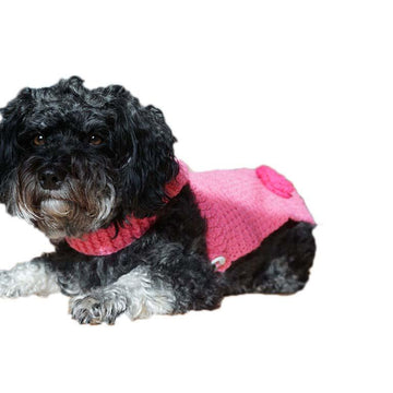 Häkelanleitung Hundemantel mit niedlicher Kapuze