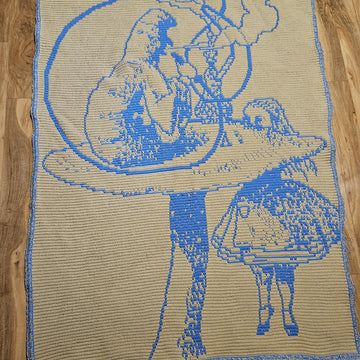 Alice and the Caterpillar