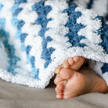 Tributary Baby Blanket