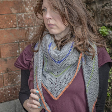 The Grainbow Shawl