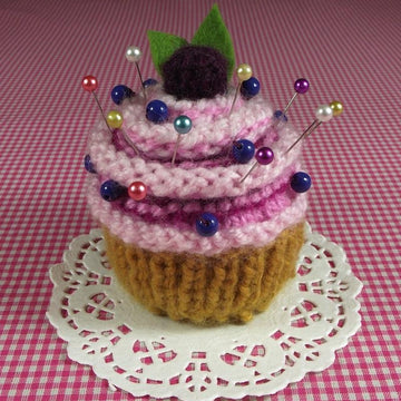 Blueberry Cupcake Pincushion