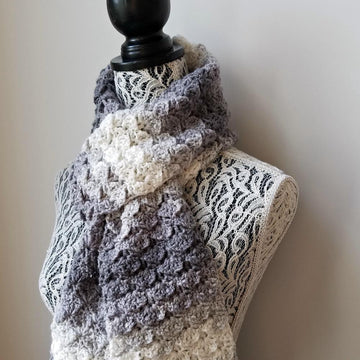 Shades of Grey Scarf