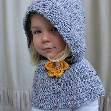 The Daphne Hooded Capelet Crochet Pattern