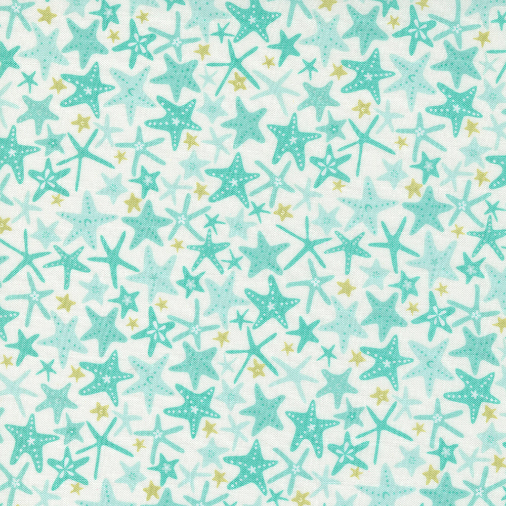 Moda Fabrics The Sea and Me - Blue - 20796‐31