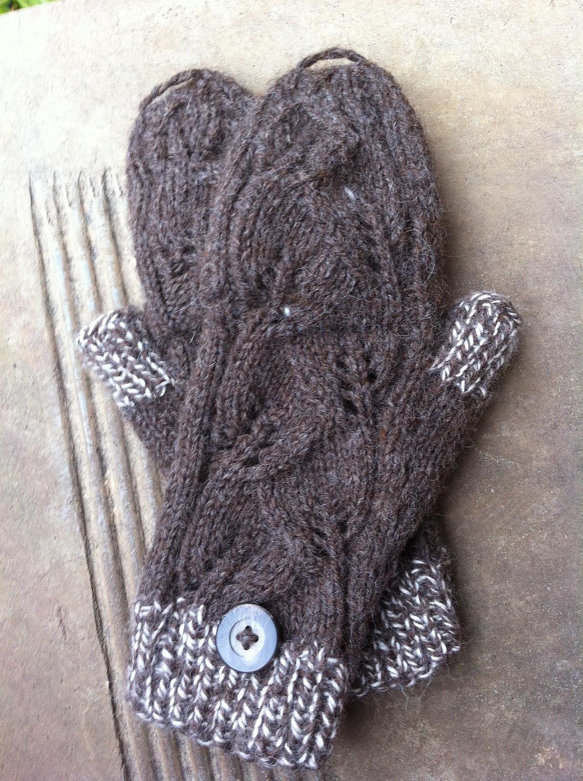 Perfect Leaves Convertible Mitts
