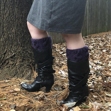 Morado Cable Boot Cuffs
