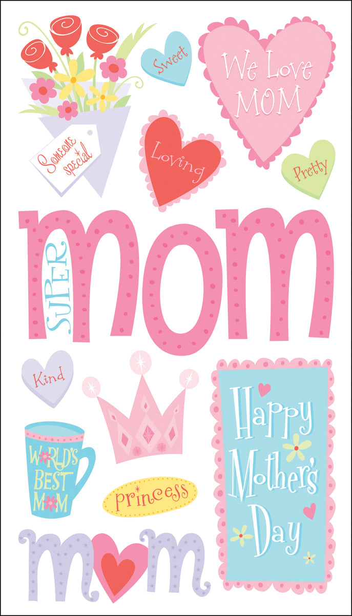 Sticko Stickers - Happy Mother's Day