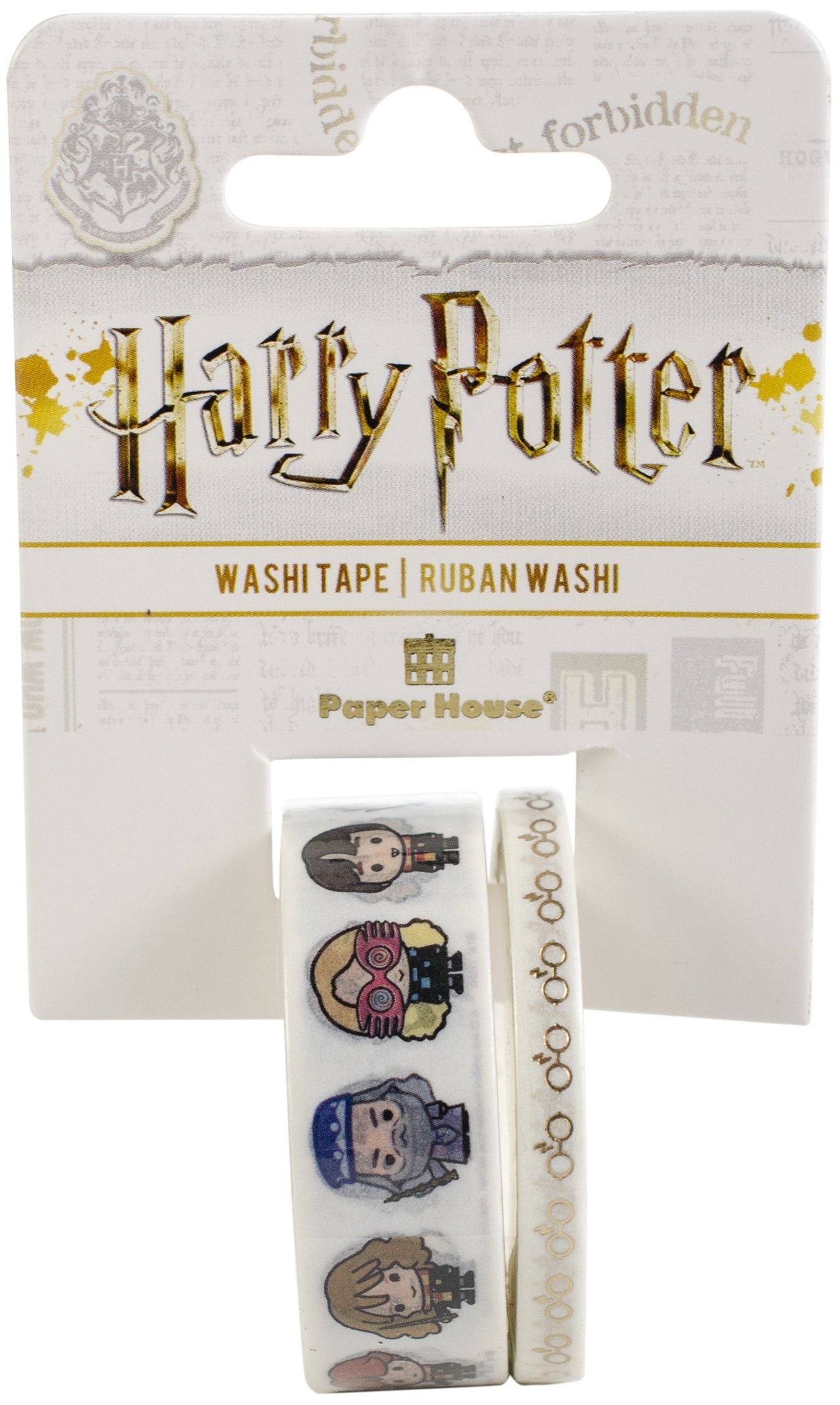 Paper House Washi Tape 2/Pkg - Harry Potter - Chibi