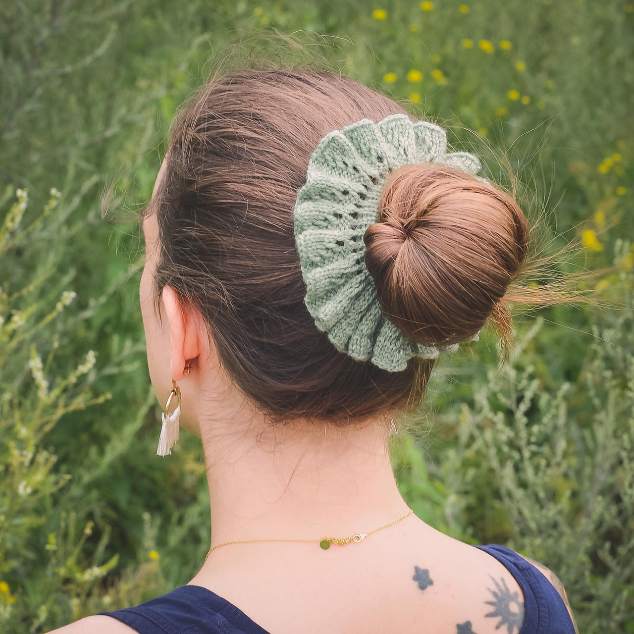 Petal Scrunchie