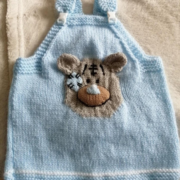 Grayson Tatty Bear Pinefore, Cardi and Bonnet 0-3mths