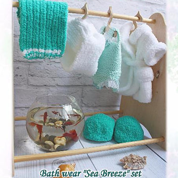 Bath wear "Sea breeze" set