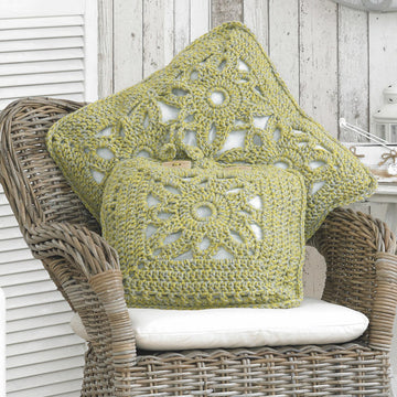 Cushion Covers in Stylecraft Nordic Super Chunky - 9092 - Downloadable PDF