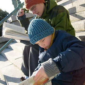 Knitted Library Window Watchcap