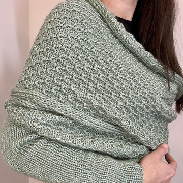 Knit Wrap Sweater Scarf