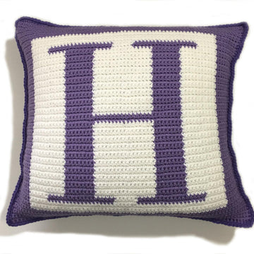 Letter H Pillow
