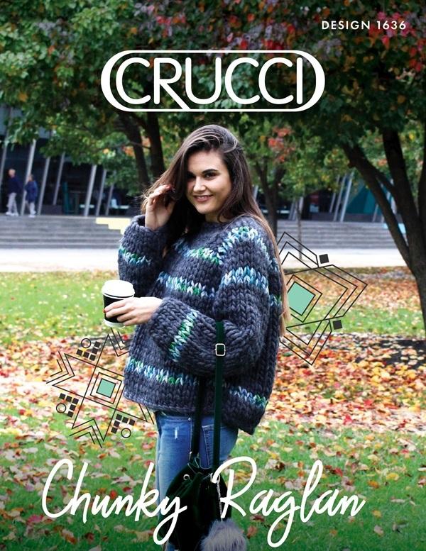 1636 Chunky Raglan Sweater