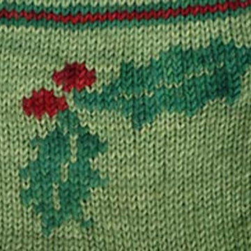 Holly Christmas Stocking