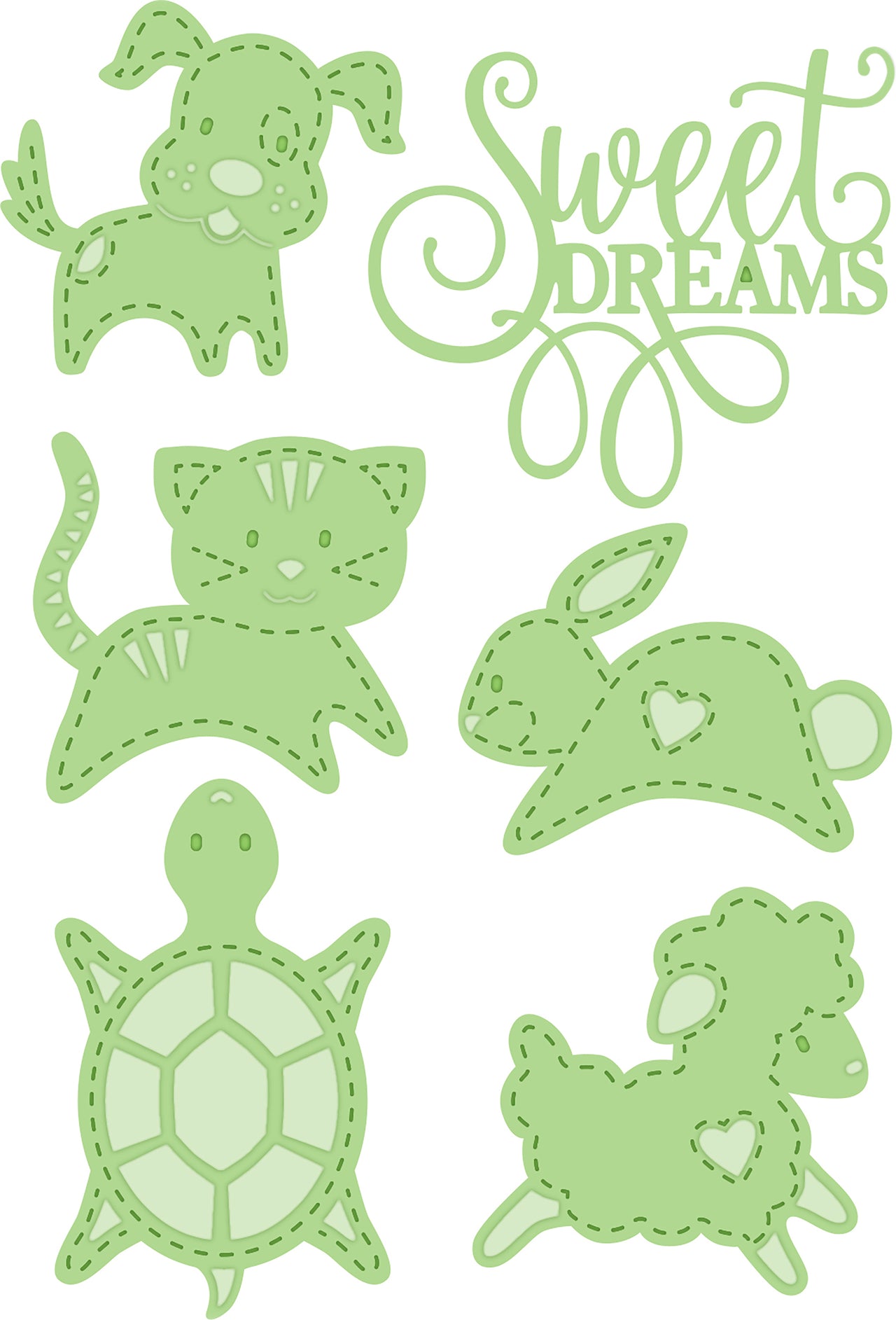Creative Expressions Craft Dies By Sue Wilson - Necessities-Sweet Dreams Little One