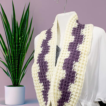Waffle Puzzle Infinity Scarf