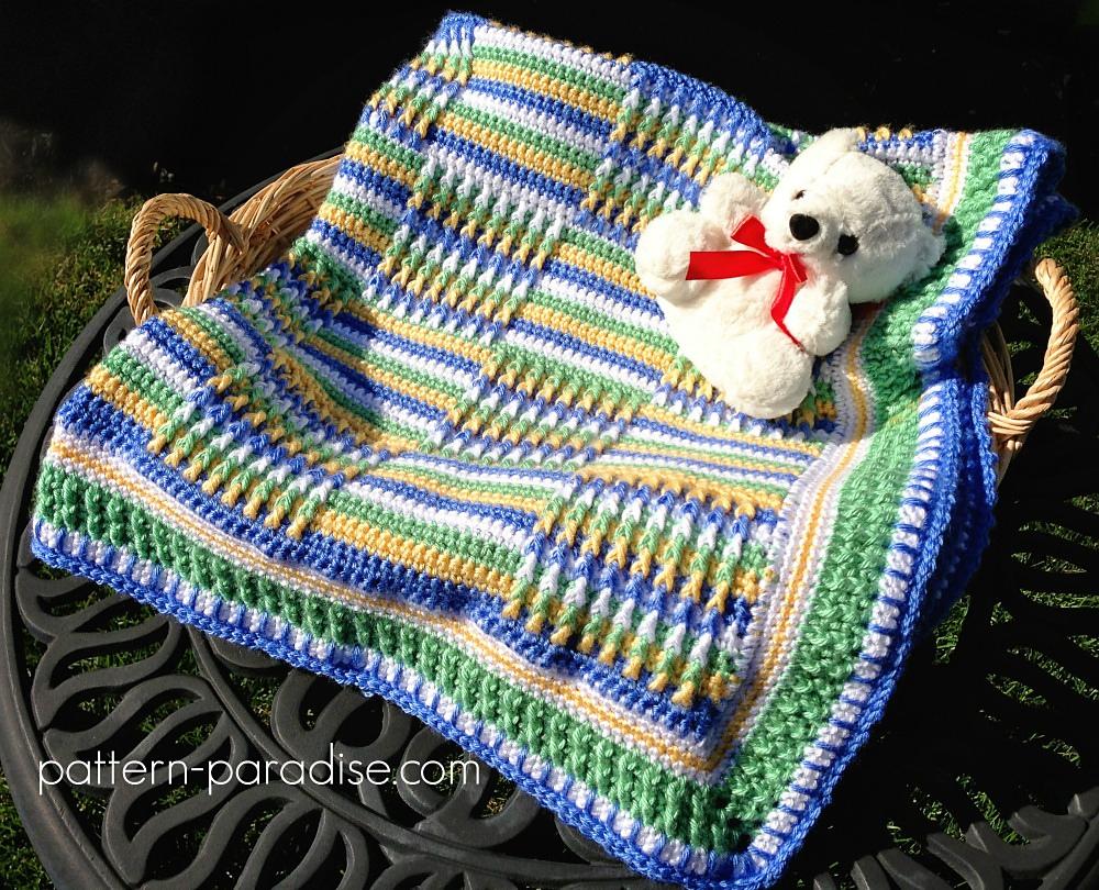 Posts & Stripes Blanket 12-115