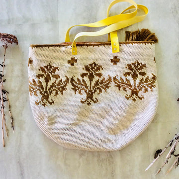 Pressed Flowers Tote