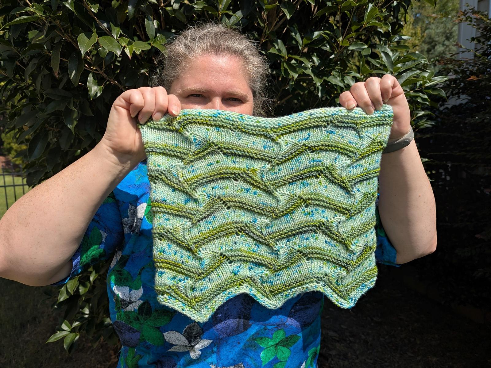 Dancing Stripes Cowl