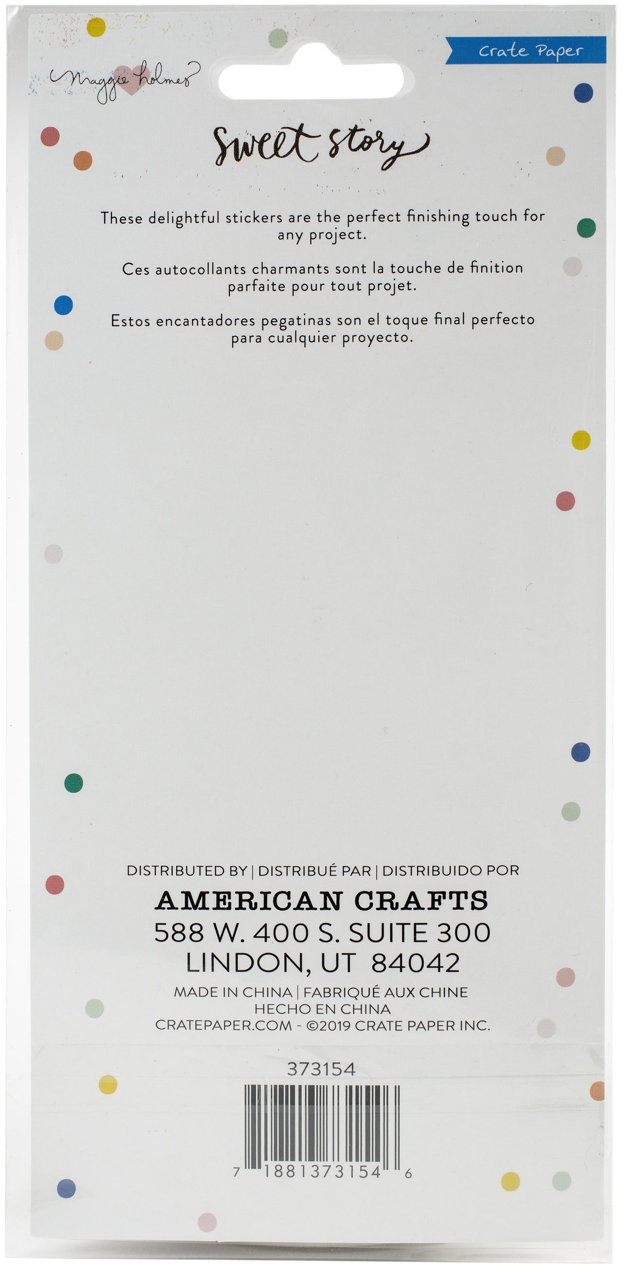 American Crafts Maggie Holmes Sweet Story Layered Stickers 10/Pkg - Butterflies Cardstock/Vellum