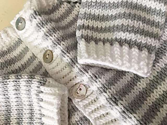 Striped Baby Party Cardi