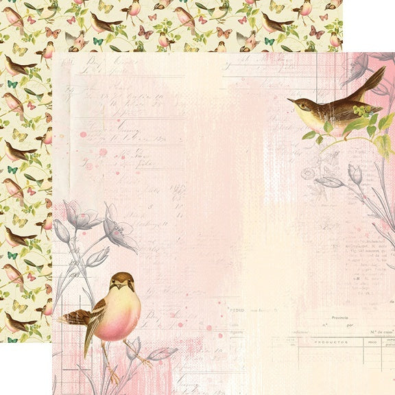 Simple Stories Simple Vintage Garden District Double-Sided Cardstock 12" 25/Pkg - Use Your Wings