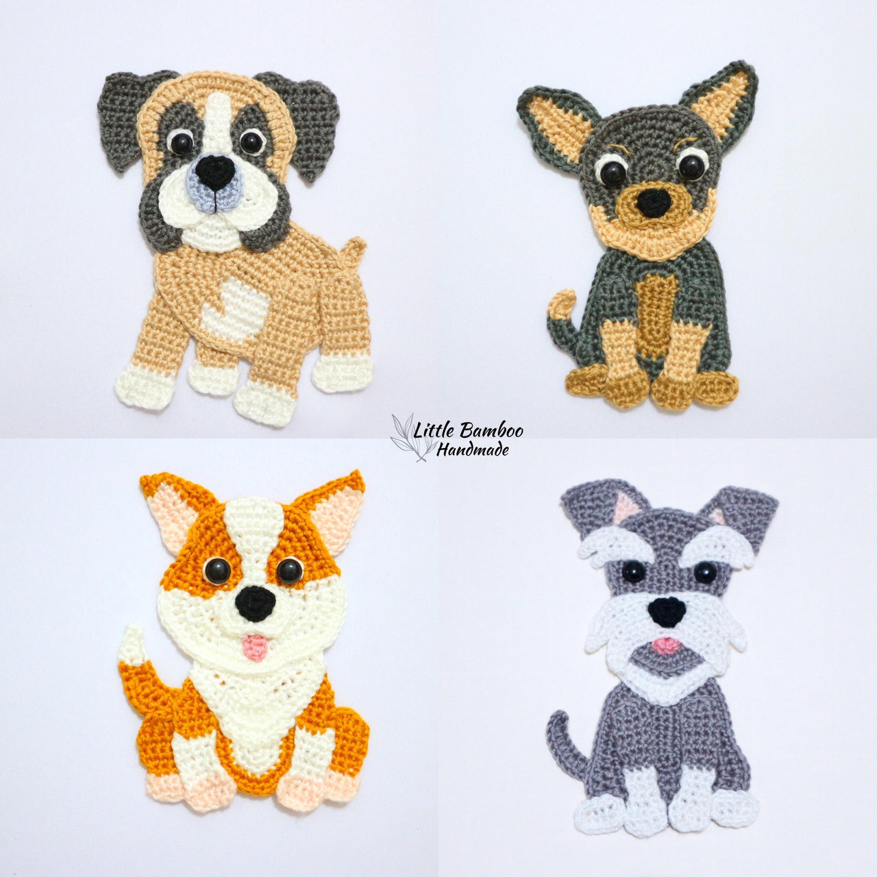 Dogs Applique Set A