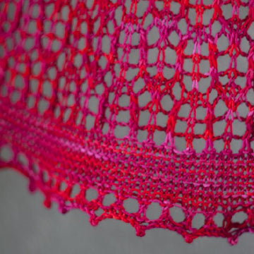 Velvet Rose Shawl