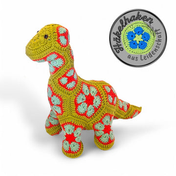 Dino - Baby with African Flowers