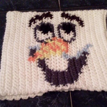 Sack Beanie - Olaf the Snowman from the movie Frozen Inspired