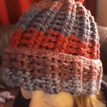 Oversized Ribbed Beanie