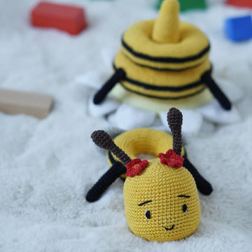 Bee stacking toy